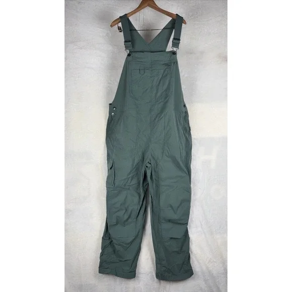 Duluth Trading Co Heir-loom Overalls Womens 3Xx31 Fir Green Gardening Bibs - Picture 2 of 16
